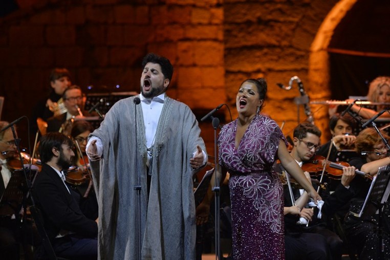 Anna Netrebko at Beiteddine Festival